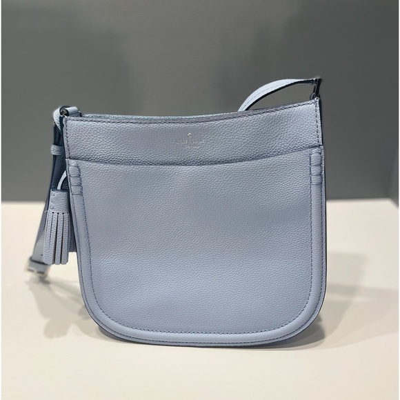 Kate Spade light blue large cross body 11 1/2 x 10 1/2.  Never used. - Picture 2 of 6